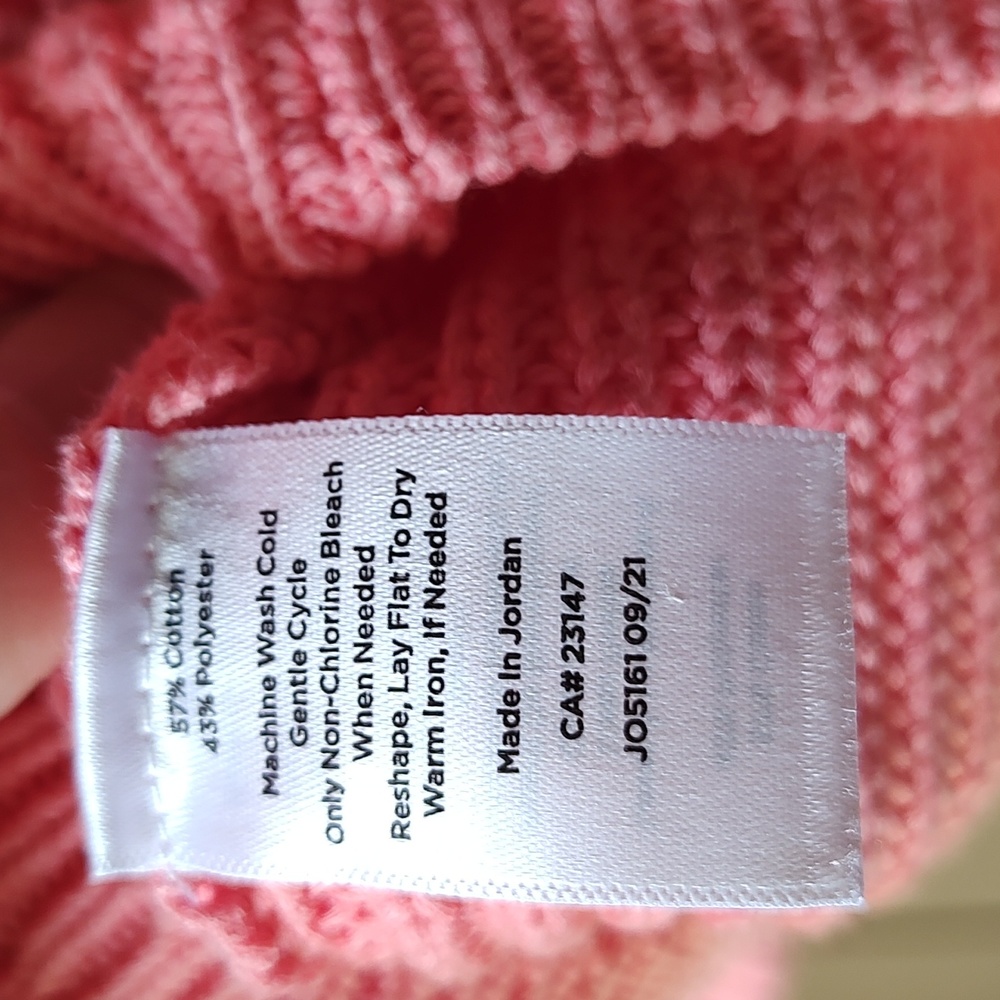 Talbots Patterned Sweater Medium - image 5